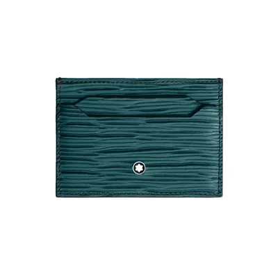 Montblanc Meisterstuck 4810 5CC Card Holder - Cyprus Blue