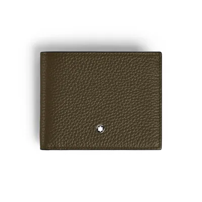Montblanc Grain 6CC Wallet - Khaki