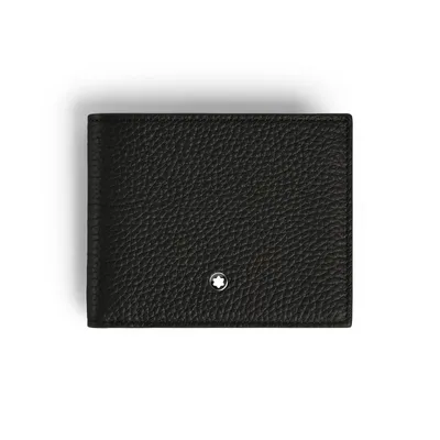 Montblanc Grain 4CC Wallet with Coin Case - Black