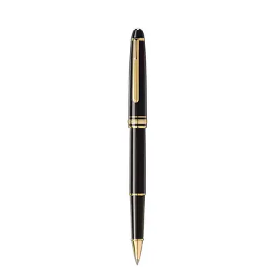 Montblanc MeisterstÃ¼ck Classique Gold Coated Black Rollerball Pen