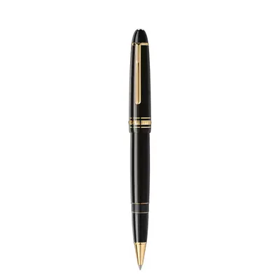 Montblanc MeisterstÃ¼ck Classique Gold Coated Black Rollerball Pen