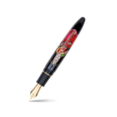 Sailor Limited Edition Handcrafted Lakshmi Fountain Pen with 21K Gold Nib - Medium