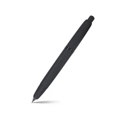 Pilot FC1800 RB Matte Black Capless Retractable Fountain Pen-Medium
