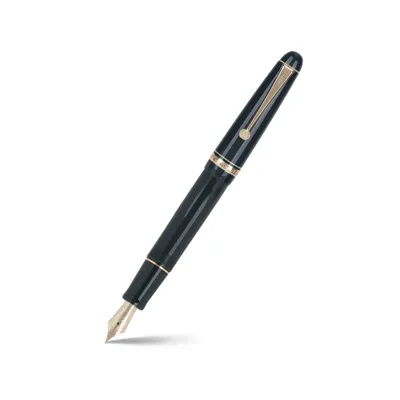 Pilot 2166 Custom 74 Dark Green Fountain Pen-Medium