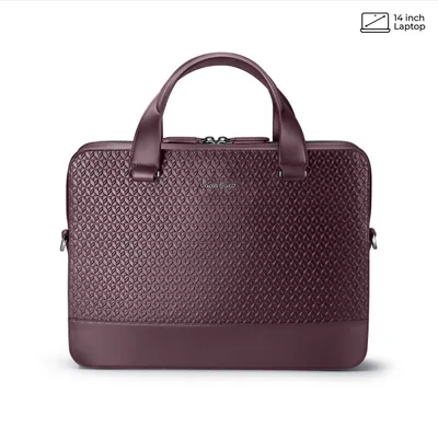 Lapis Bard Enigma 14-inch Laptop Bag - Bordeaux