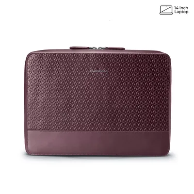 Lapis Bard Enigma 14-inch Laptop Sleeve â Bordeaux