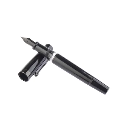 Kanwrite Heritage Ebony Fountain Pen With Black Trims - Medium