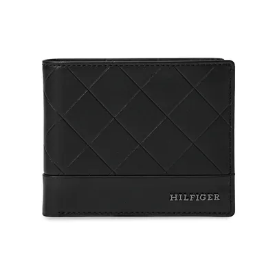 Tommy Hilfiger Kornos Passcase Wallet - Black