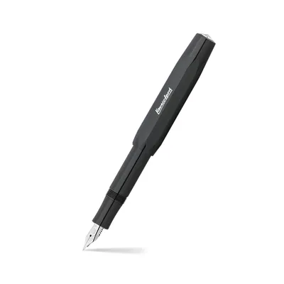 Kaweco Skyline Sport Black Premium Fountain Pen-Medium