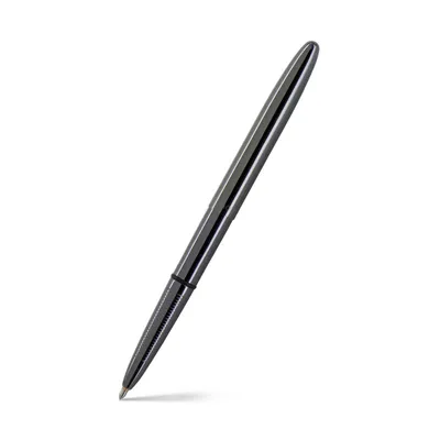 Fisher Space 400BTN Bullet Ballpoint Pen without Clip Black Titanium Nitride