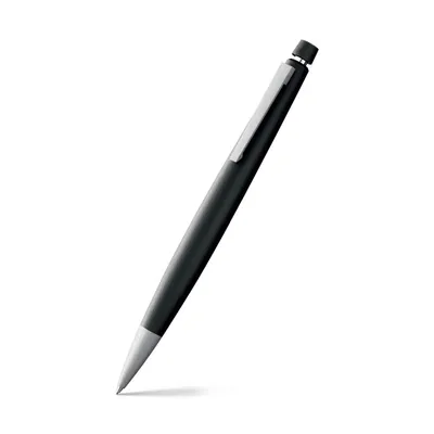 Lamy 2000-101 Pencil 0.7 Mm Black With Matte Stainless Steel Trim