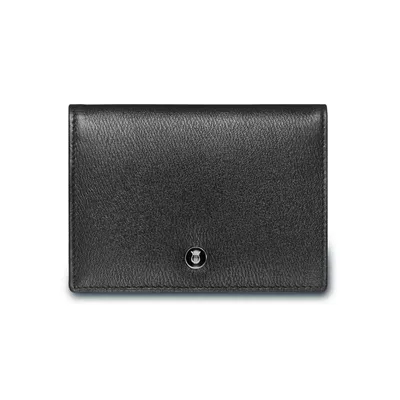 Lapis Bard Belgravia Credit Card Holder with ID Slot Black
