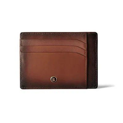 Lapis Bard Ducorium Credit Card Sleeve Cognac