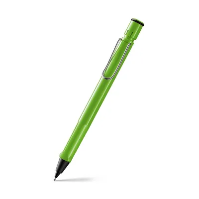 Lamy Safari 113 Pencil 0.5 Mm Green With Chrome Plated Clip