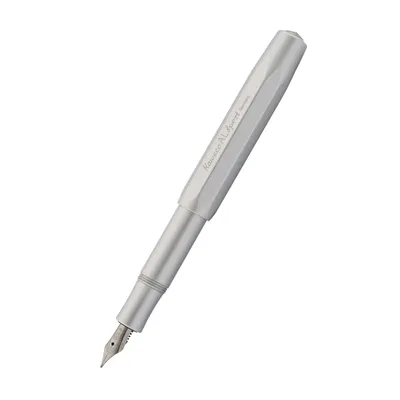 Kaweco AL Sport Silver Fountain Pen Medium