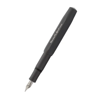 Kaweco AL Sport Black Fountain Pen Medium