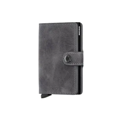 Secrid Miniwallet Vintage Grey with Black Cardprotector