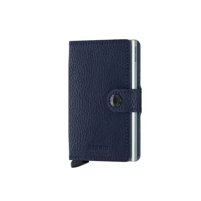 Secrid Miniwallet Upgraded Veg Navy with Silver Cardprotector