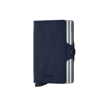 Secrid Twinwallet Veg Navy with Silver Cardprotector
