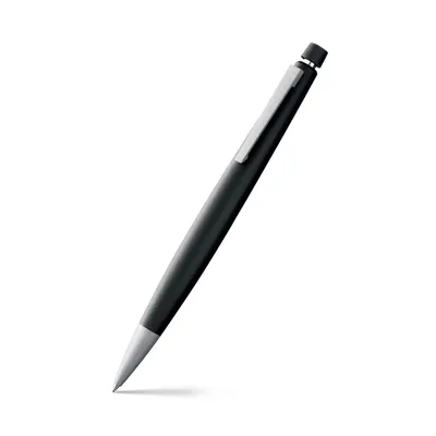 Lamy 2000-101 Pencil 0.5 Mm Black With Matte Stainless Steel Trim