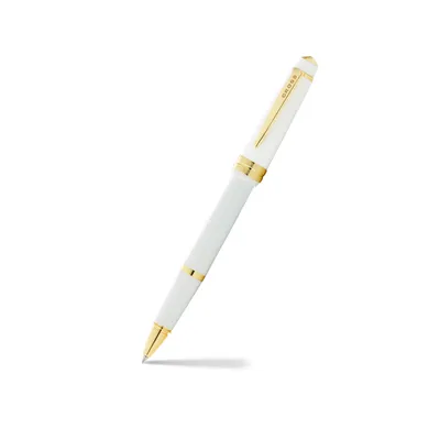 Cross AT0745-10 Bailey Light Rollerball Pen White