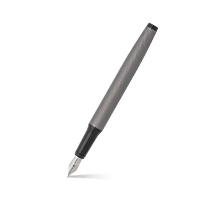 Hugo Boss Filament Fountain Pen (Medium) - Gunmetal