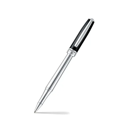 Hugo Boss Rollerball Pen Essential Classic Black & Chrome
