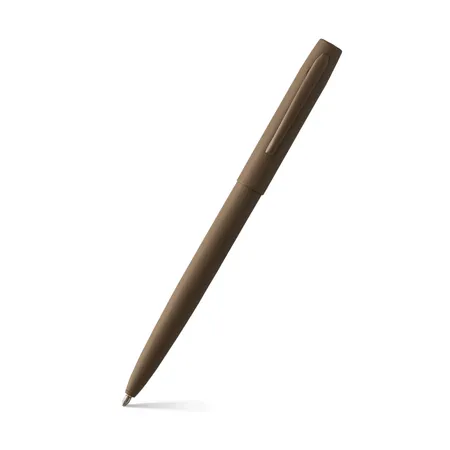 Fisher Space Cerakote Cap-O-Matic Ballpoint Pen - Earth Brown