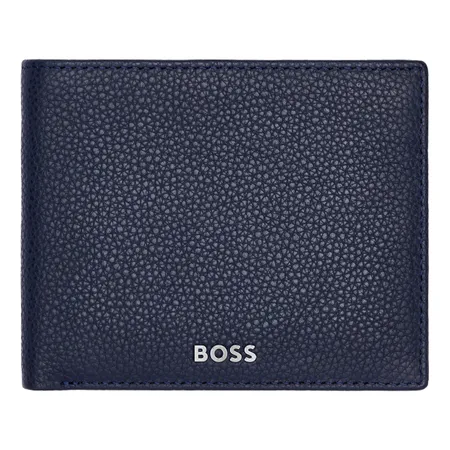 Boss Money Wallet Classic Grained Navy