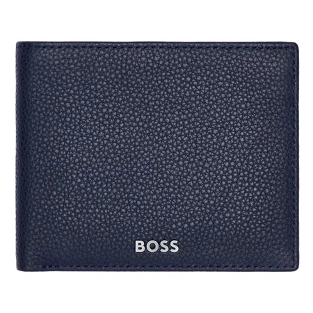 Boss Card holder Classic Grained - Navy