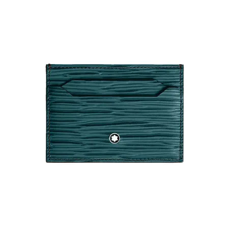 Montblanc Meisterstuck 4810 5CC Card Holder - Cyprus Blue