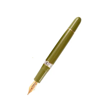 Esterbrook Back to the Land Estie Quirky Leaf Piston Fountain Pen with Gold Trims - Medium