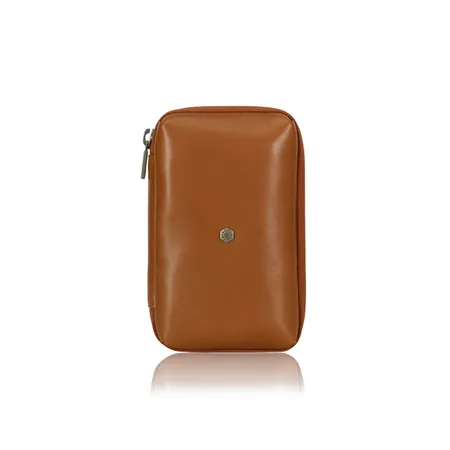 Jekyll & Hide 6414 Zip Around Cable Pouch - Tan