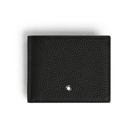 Montblanc Grain 4CC Wallet with Coin Case - Black