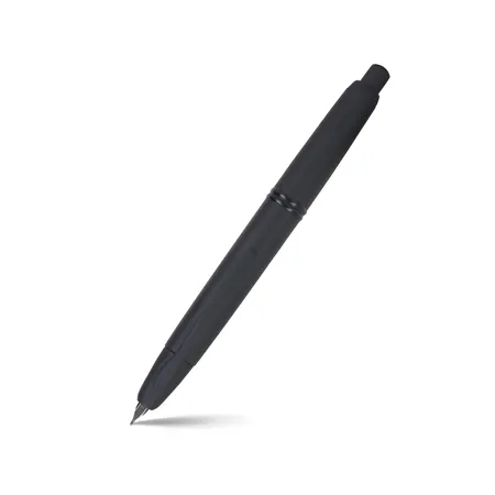Pilot FC1800 RB Matte Black Capless Retractable Fountain Pen-Medium
