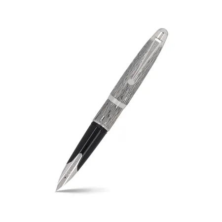 Pilot 2370 Silvern Tsumugi with Rhodium-Plated Trims Fountain Pen-Fine