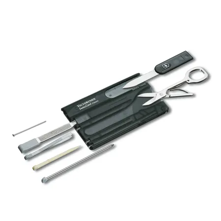 Victorinox Waiter Swiss Army Knife Card Classic Black-Translucent