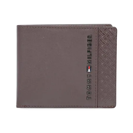 Tommy Hilfiger Eldred Multicard Coin Wallet - Brown