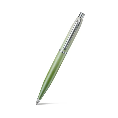 Sheaffer VFM 9431 Matcha Edition Green Ombre Gradient Ballpoint Pen with Chrome-plated Trims