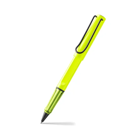Lamy Safari Rondo Neon Yellow Rollerball Pen