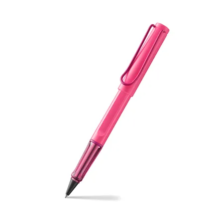 Lamy Safari Rondo Neon Pink Rollerball Pen