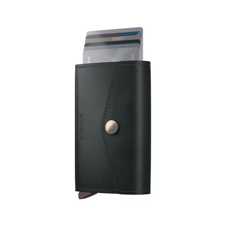 Secrid the Envelope Wallet Pebble Ballet Black