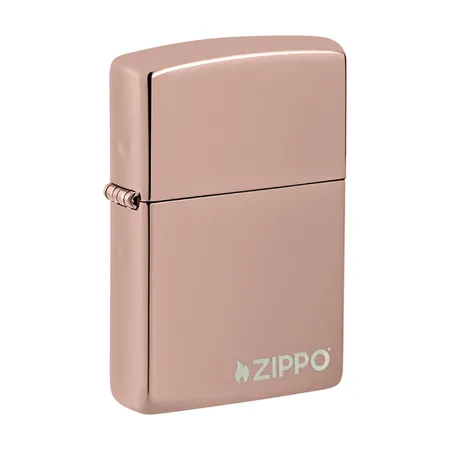 Zippo Lighter Classic High Polish Rose Goldtest