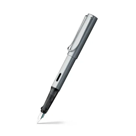 Lamy AL-Star 026 Fountain Pen Medium Graphite With Chrome Metal Clip