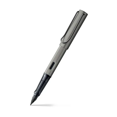 Lamy LX 057 Fountain Pen Medium Ruthenium With Ruthenium Metal Clip