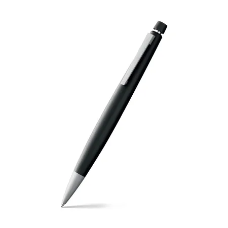 Lamy 2000-101 Pencil 0.7mm Black With Matte Stainless Steel Trim