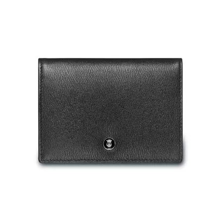 Lapis Bard Belgravia Credit Card Holder with ID Slot Black