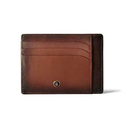 Lapis Bard Ducorium Credit Card Sleeve Cognac