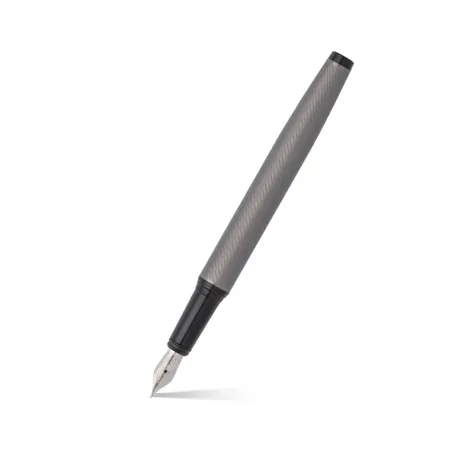 Hugo Boss Filament Fountain Pen (Medium) - Gunmetal