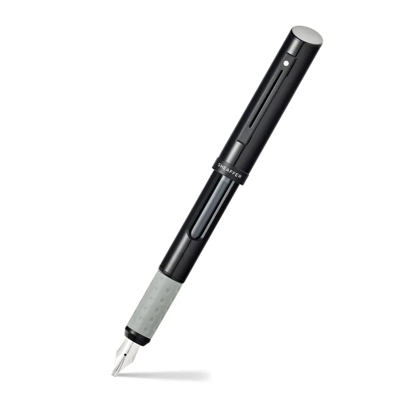 Sheaffer Calligraphy Matte Black Fountain pen Minikit with Black cap and Matte Black Trim in Hangsell - F, M, B nibs